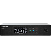 Shure QLXD4E G51 цифровой одноканальный приемник 470-534 МГц, съемные антенны, крепление в рек. Черный